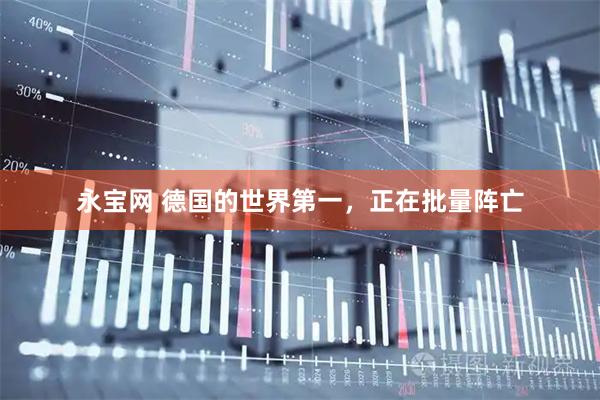 永宝网 德国的世界第一，正在批量阵亡
