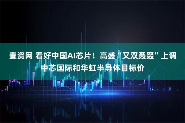 壹资网 看好中国AI芯片！高盛“又双叒叕”上调中芯国际和华虹半导体目标价